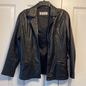 Jones New York Genuine Leather Women's Jacket, Size Small